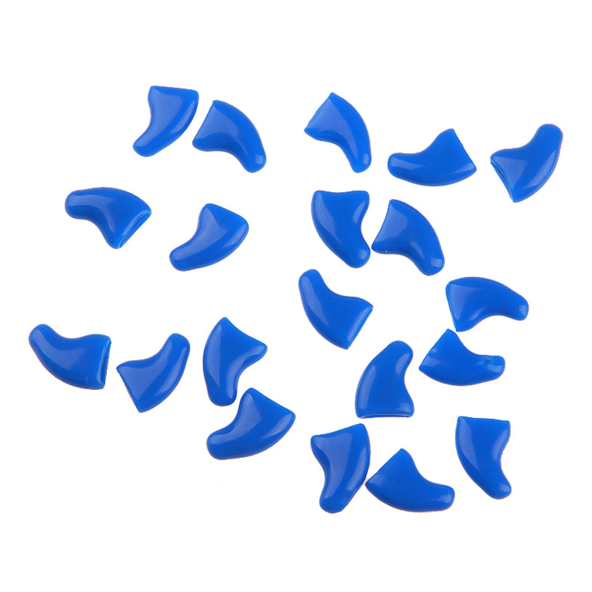 Soft Silicone Cat Nail Caps (20 pcs)