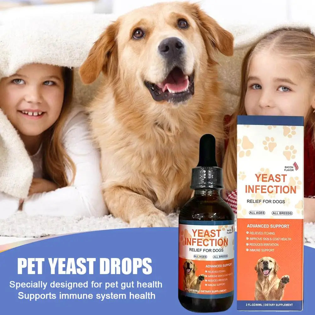 Pet Skin & Coat Care Drops (60ml)