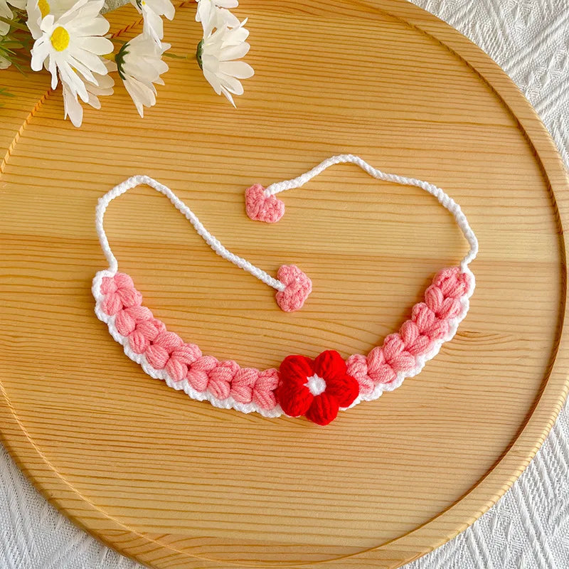 Handwoven Adjustable Pet Scarf