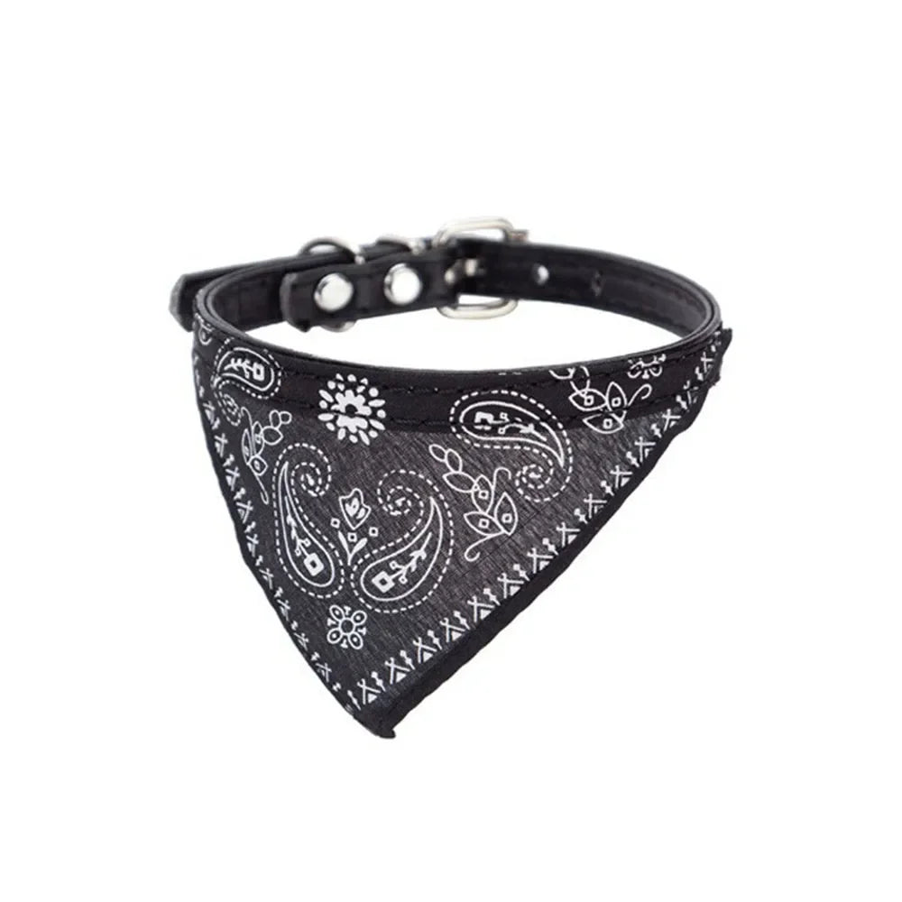 Printed Pet Bandana Collar