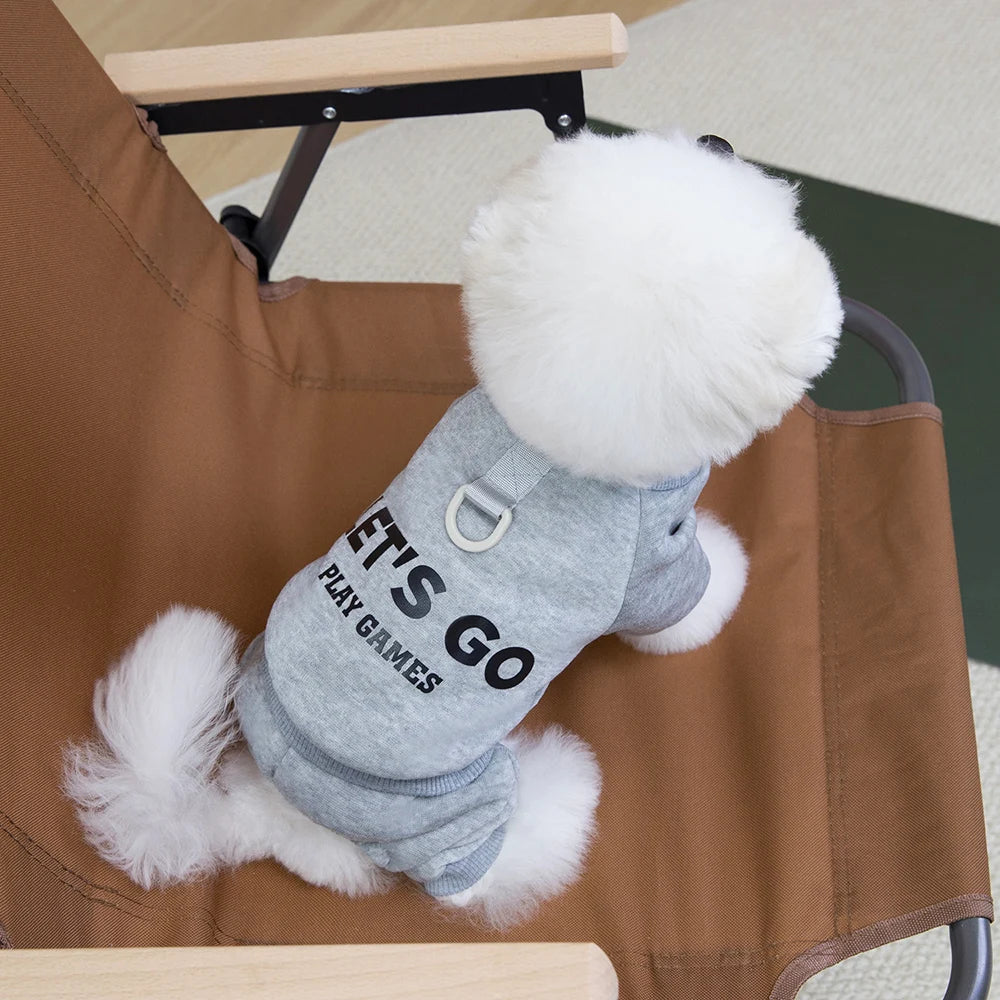 Fleece Dog Hoodie
