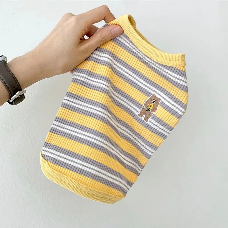 Striped Dog Vest