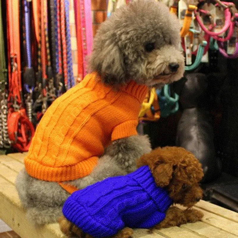 Knitted Dog Sweater
