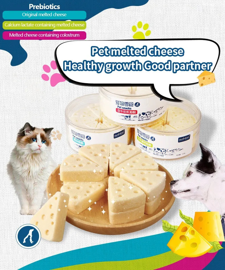 Freeze-Dried Cheese Treats for Cats & Dogs