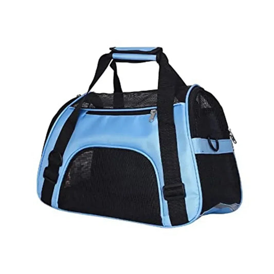 Foldable 4-Sided Pet Travel Carrier Bag