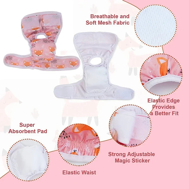 Washable Female Dog Diapers