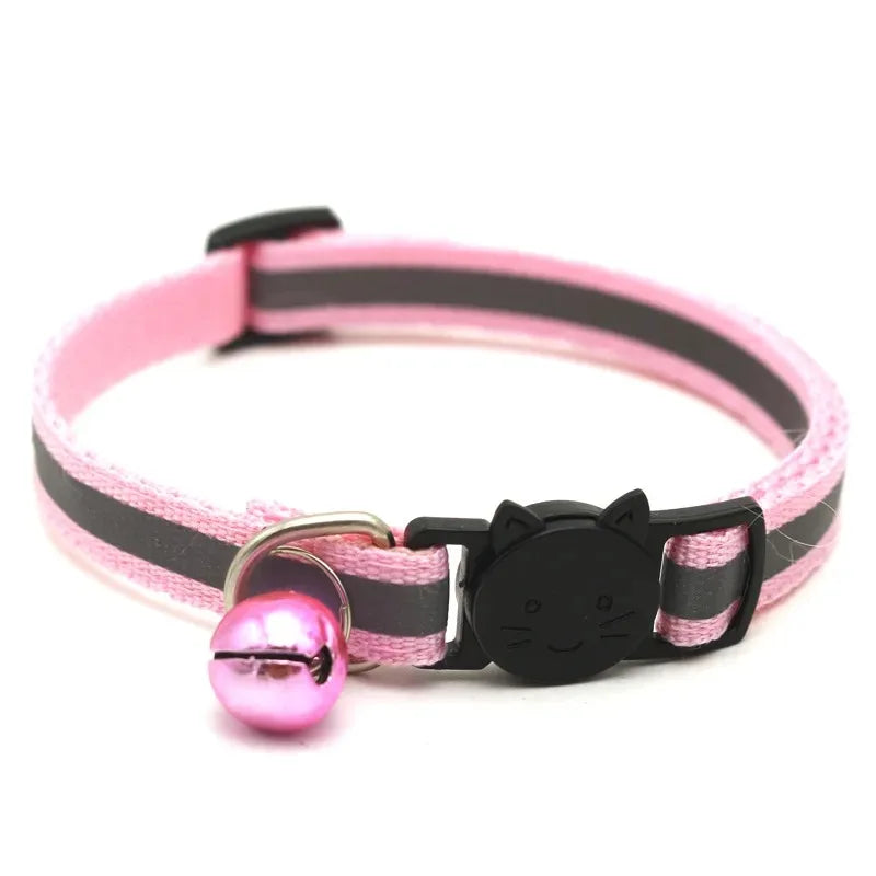 Adjustable Cat Collar with Bell