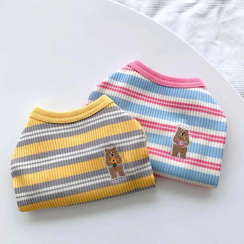 Striped Dog Vest