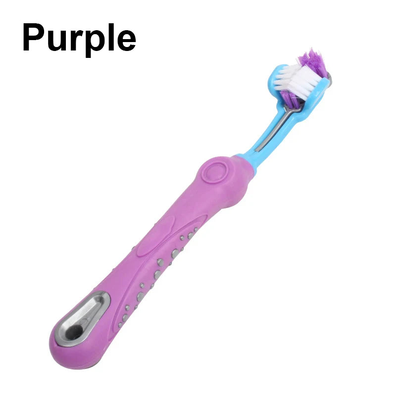 3-Sided Pet Toothbrush