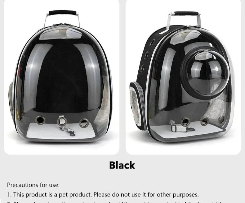 Transparent Space Capsule Pet Carrier Backpack