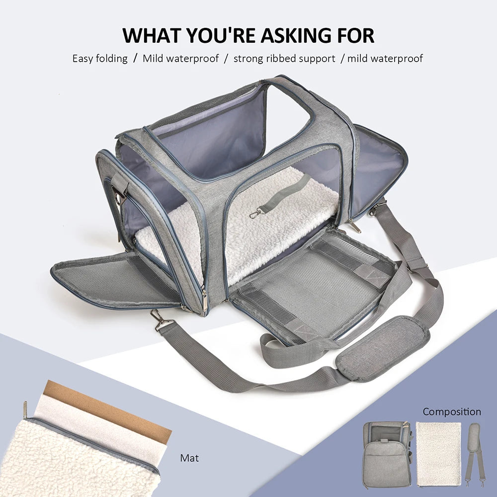 Airline-Approved Pet Carrier Backpack