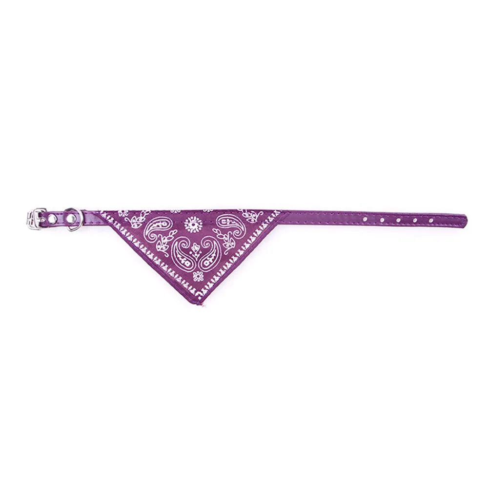 Printed Pet Bandana Collar