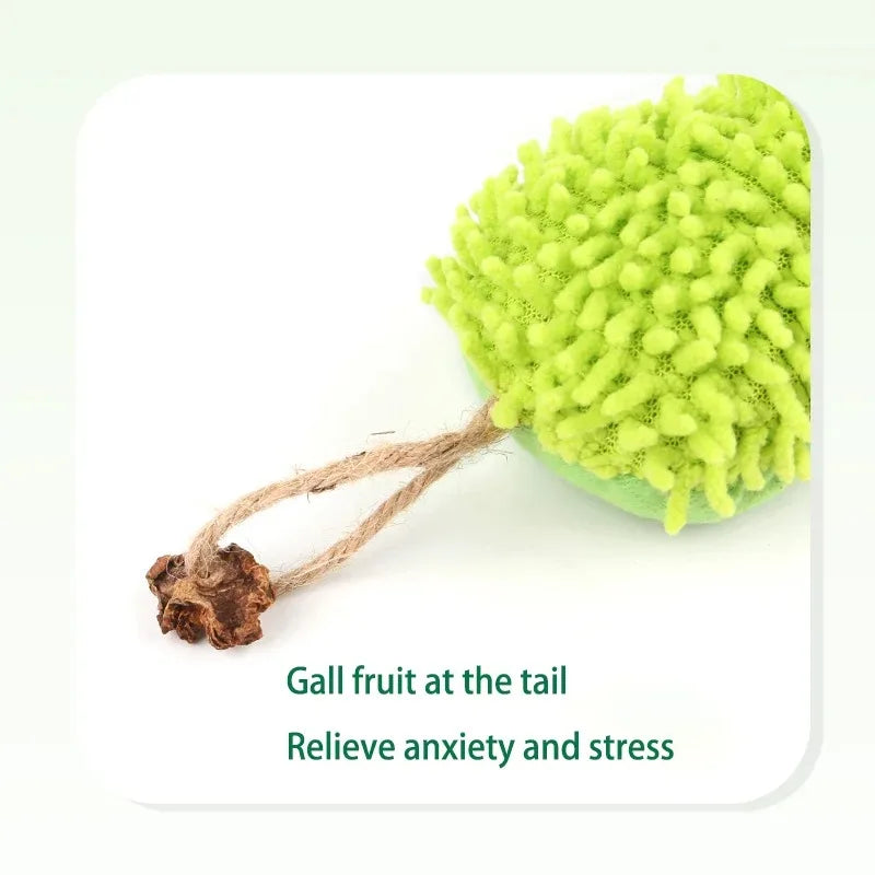 Catnip & Silvervine Caterpillar Cat Toy