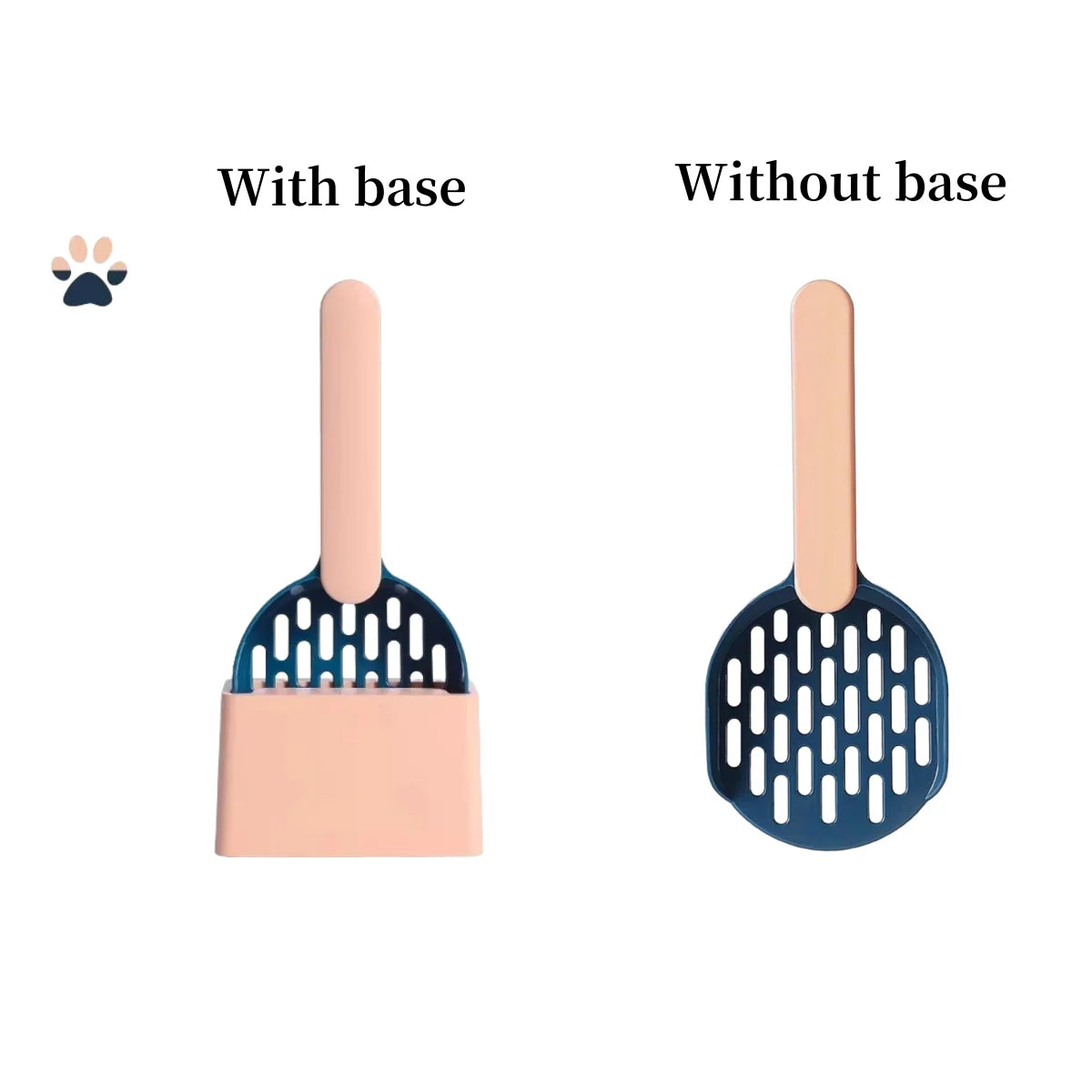 Self-Cleaning Cat Litter Scoop with Holder