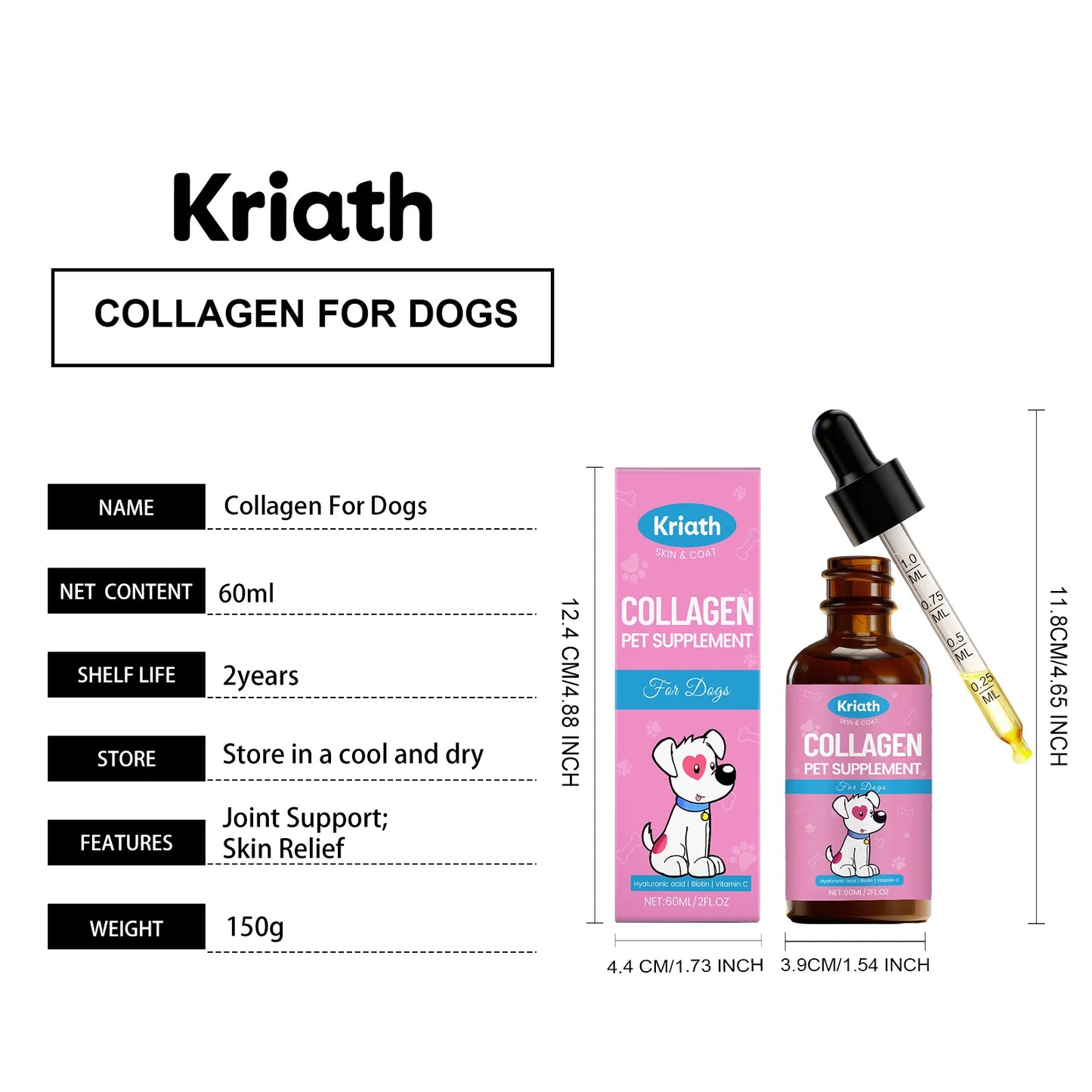Dog Collagen Skin & Coat Supplement
