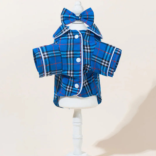 Plaid Pet Pajamas