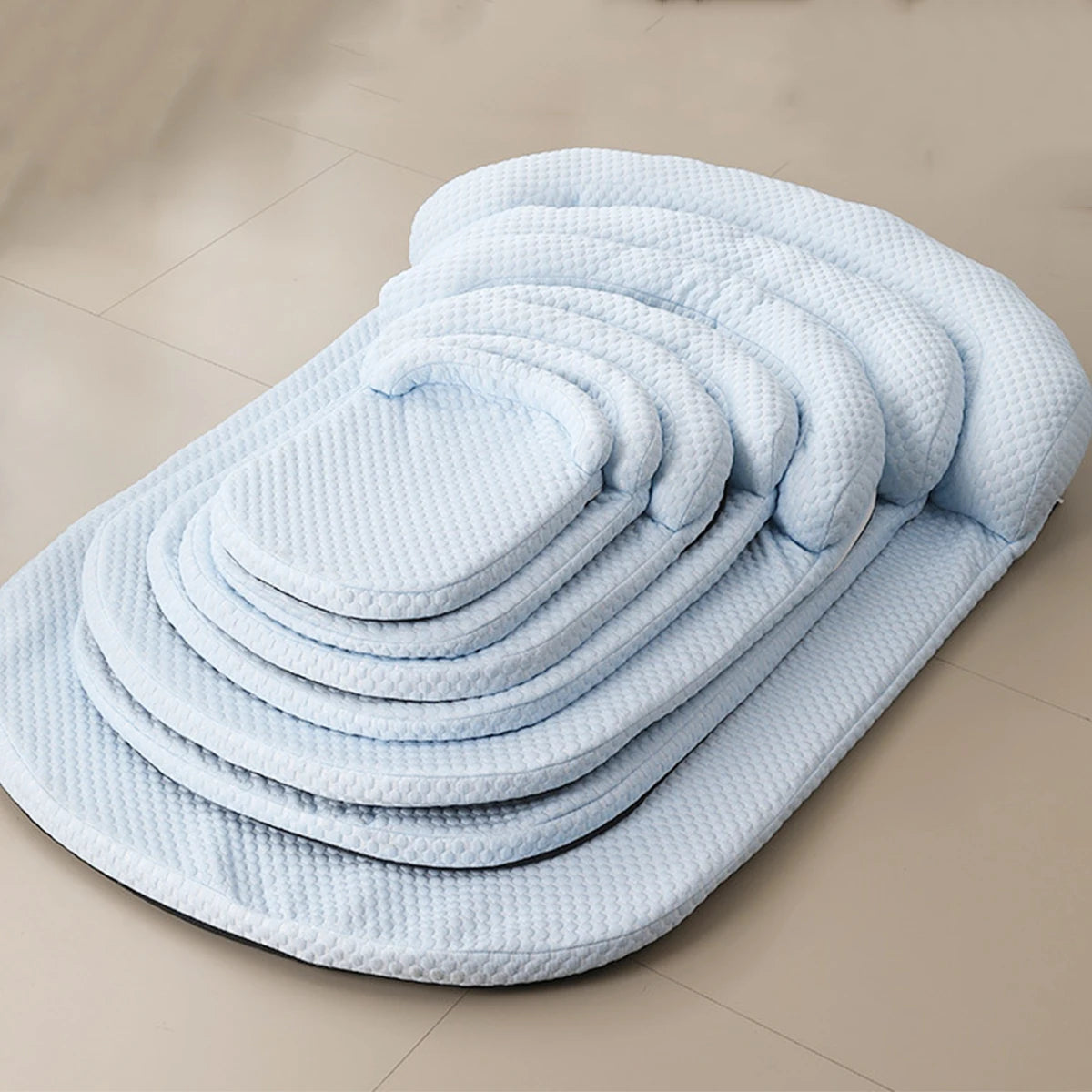 Breathable Cooling Dog Bed with Pillow