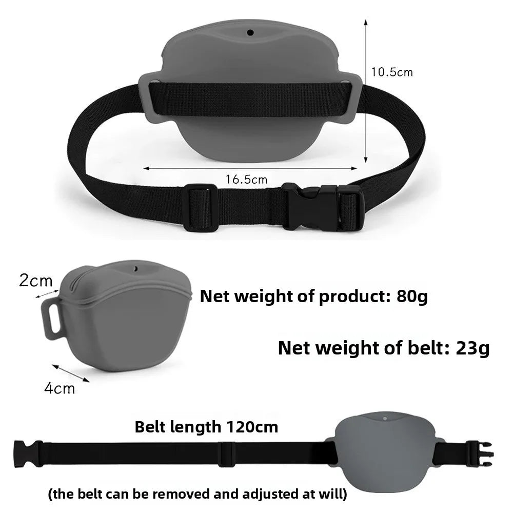 Silicone Pet Training Treat Pouch