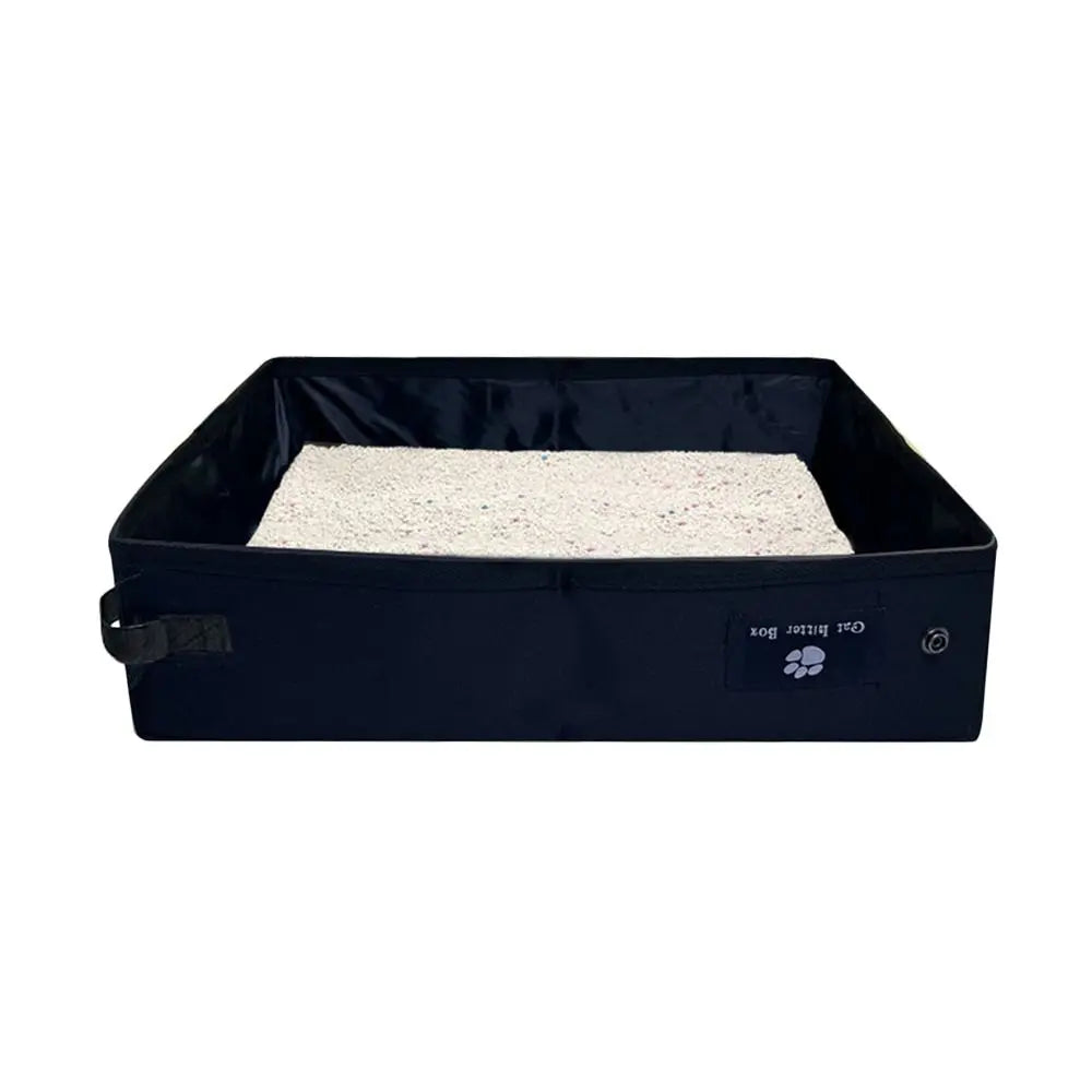 Portable Foldable Travel Cat Litter Box