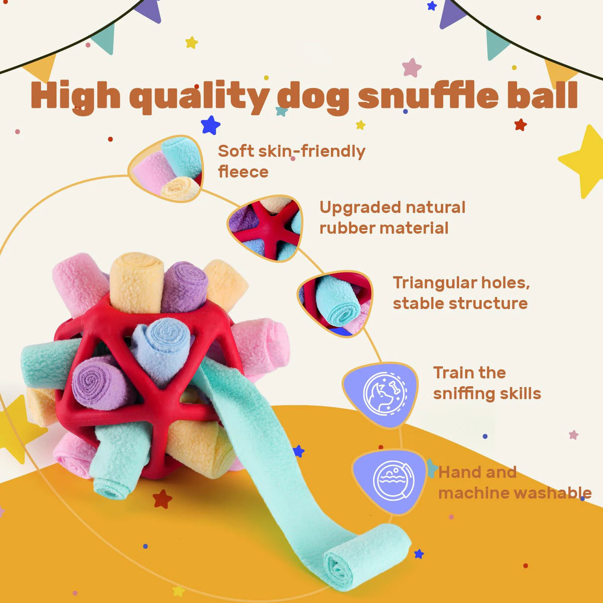 Dog Sniffing Ball Toy