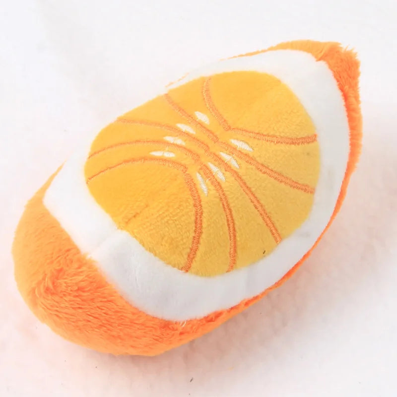 Plush Squeaky Bone Dog Toy