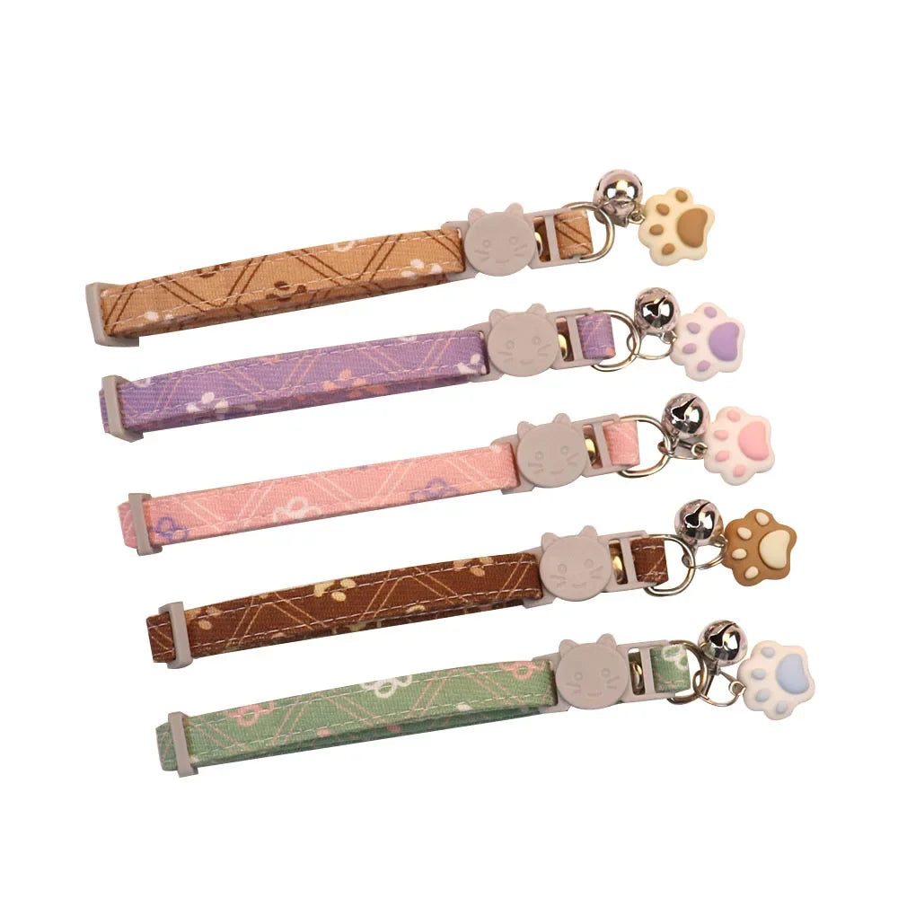 Adjustable Breakaway Cat Collar with Bell