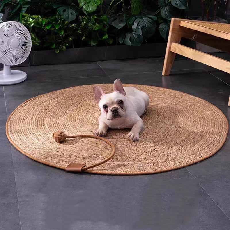 Rattan Cat Scratching Mat & Furniture Protector