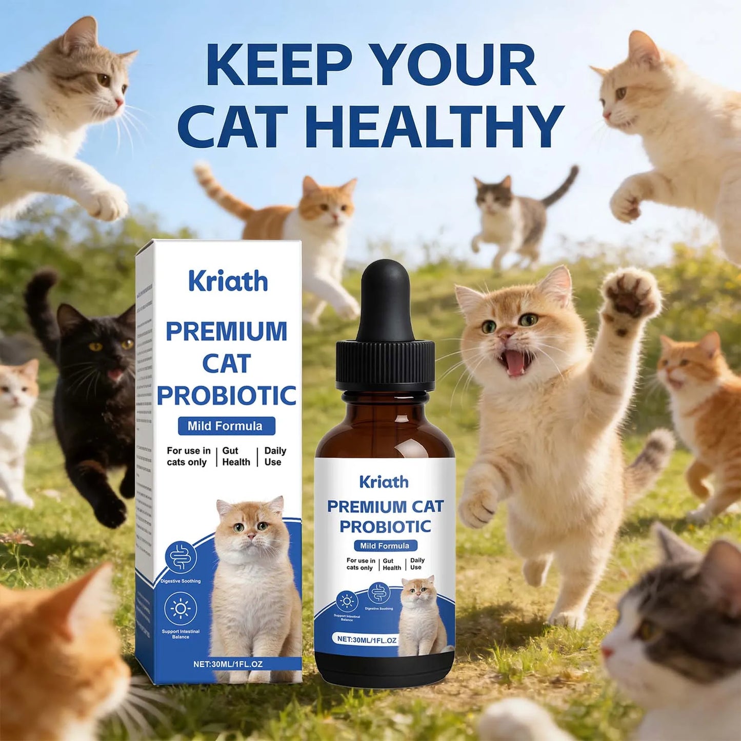 Cat Probiotic Digestive Drops