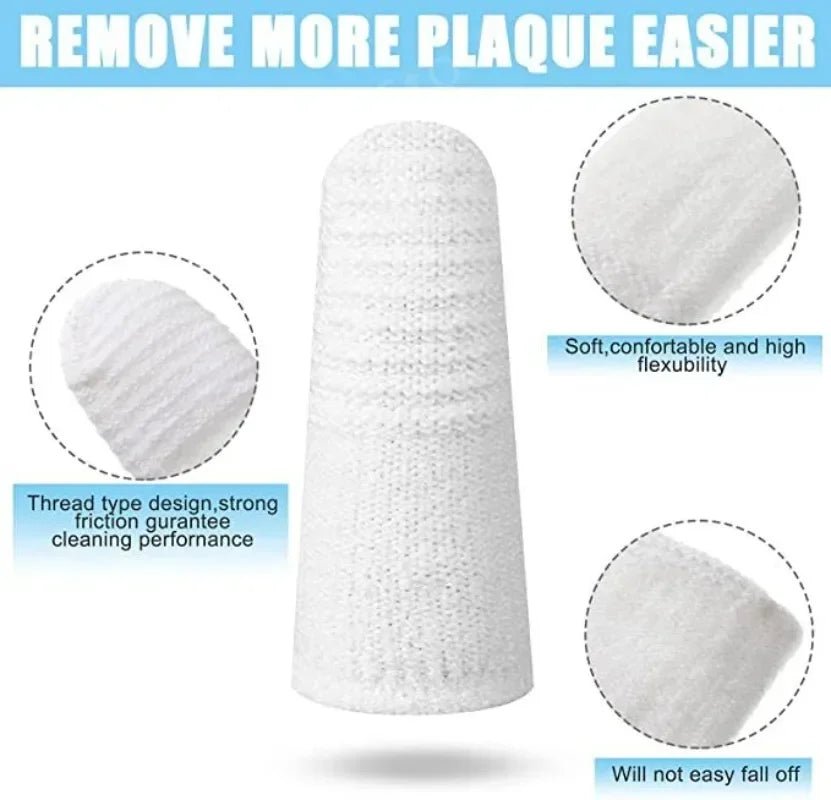 Pet Finger Toothbrush Set (12/24 pcs)