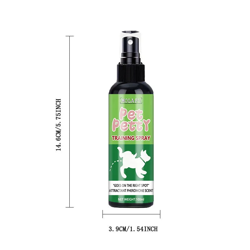 Pet Toilet Training Spray for Dogs & Cats