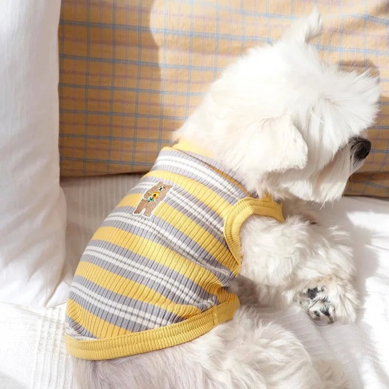 Striped Dog Vest