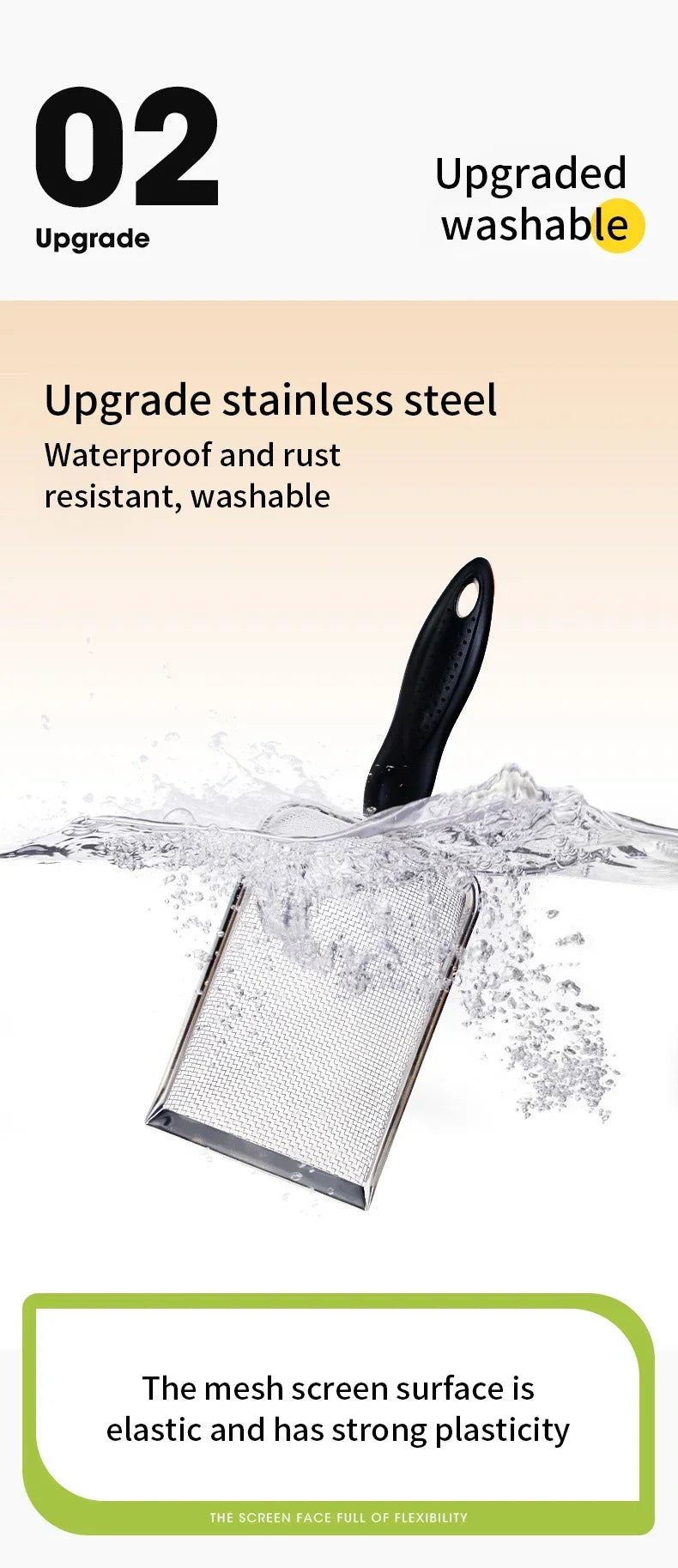 Stainless Steel Cat Litter Scoop