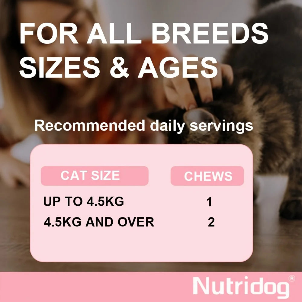 Omega 3 Skin & Coat Chews for Pets (120 pcs)