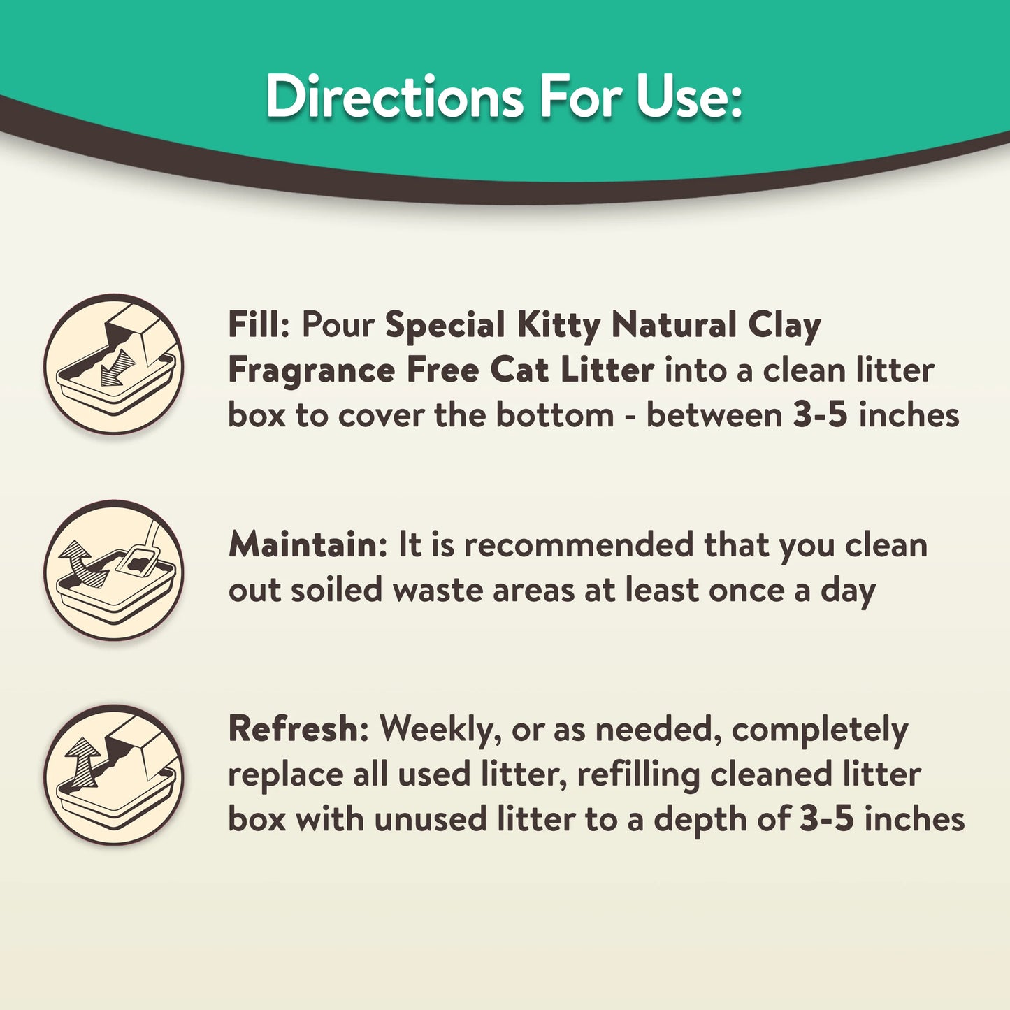 4-Pack Clumping Clay Cat Litter (Fresh Scent)