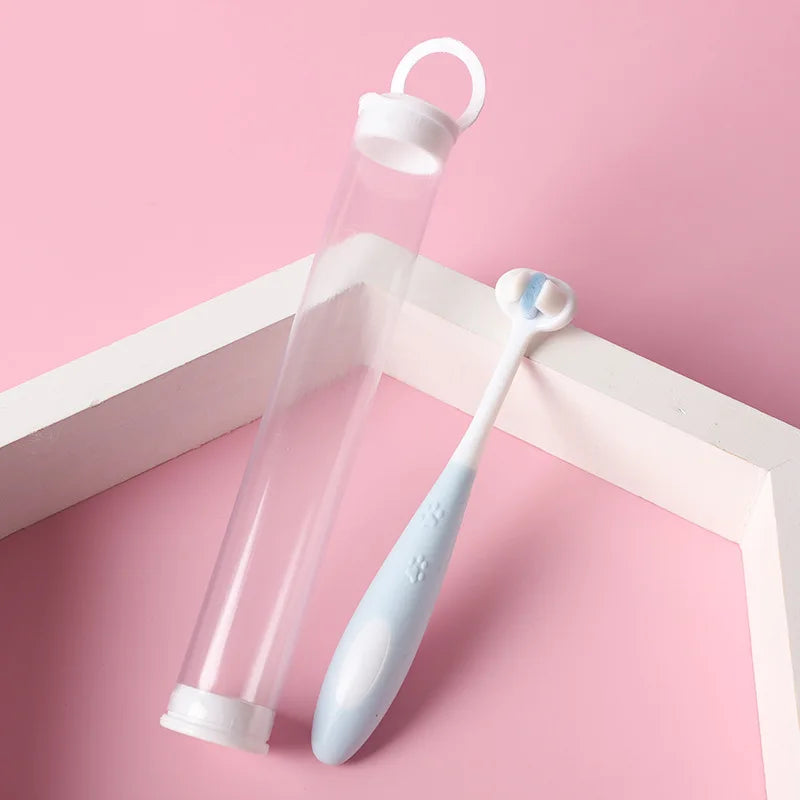 3-Sided Soft Pet Toothbrush