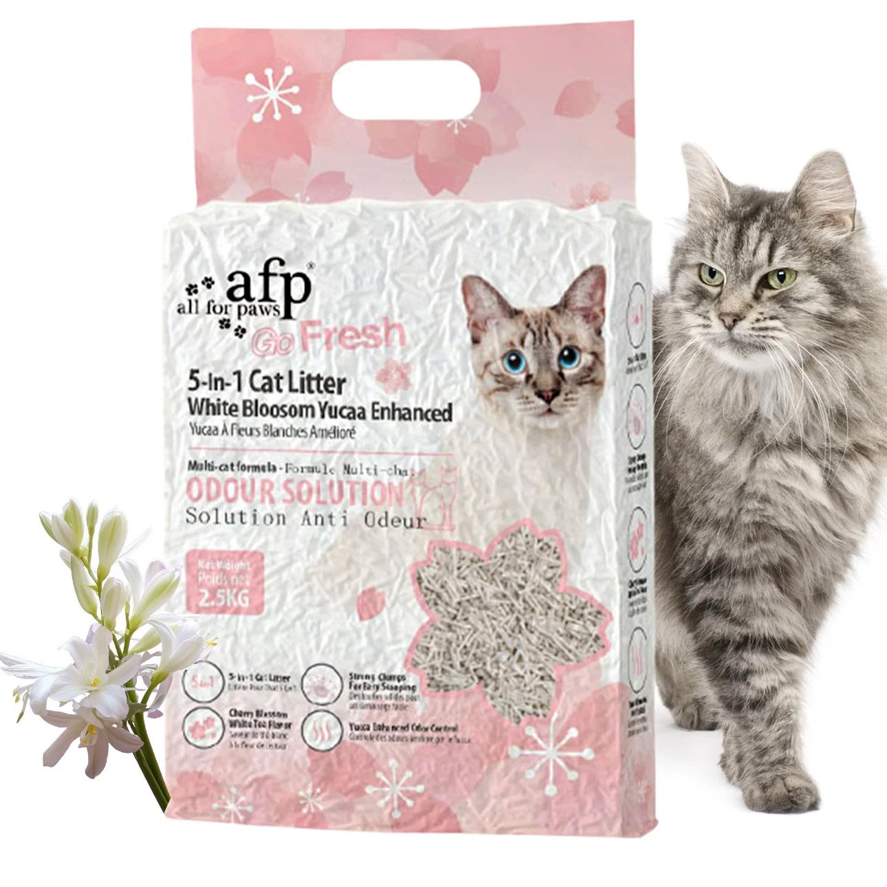 Tofu Cat Litter 5-in-1 Low Dust Odor Control