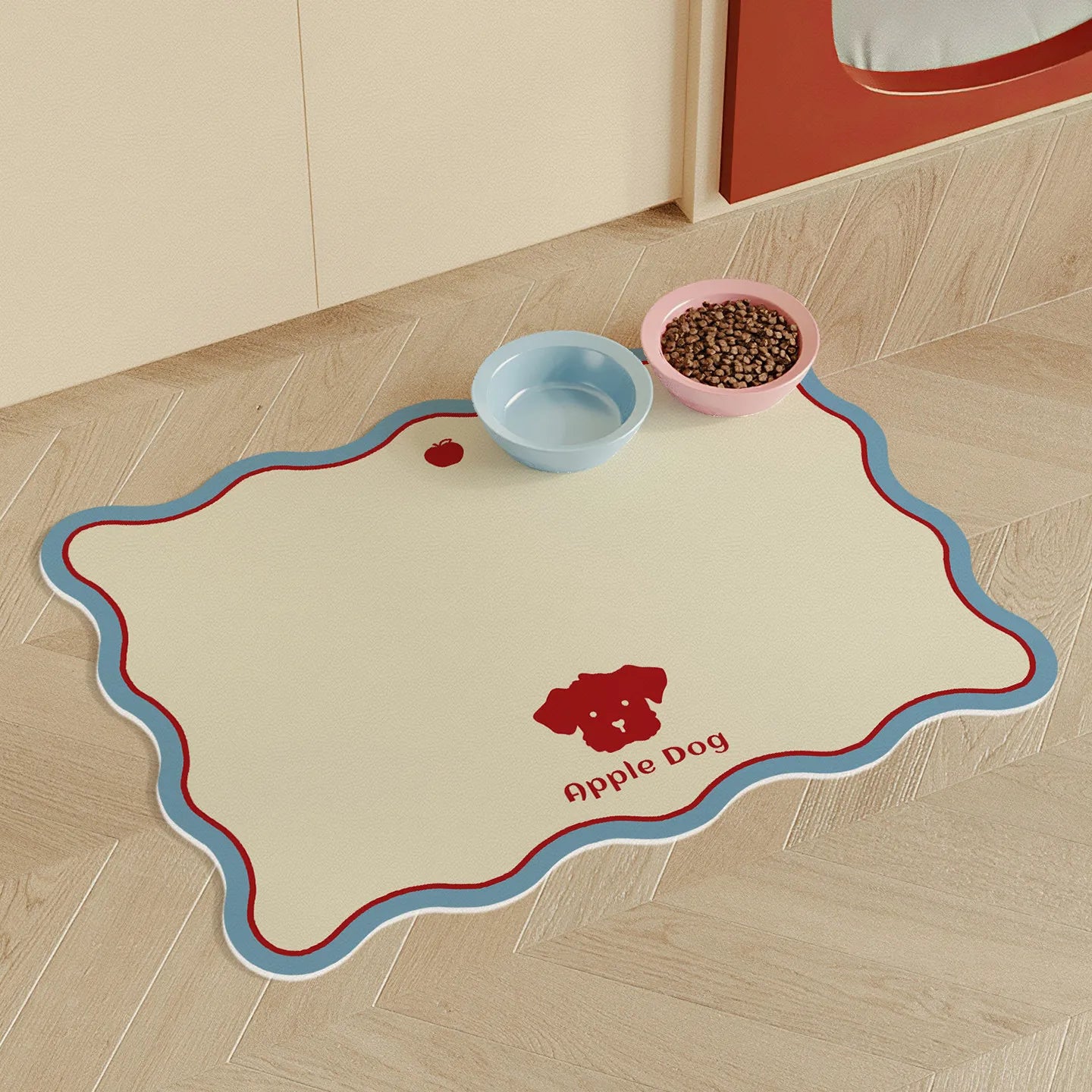 Cute Waterproof Non-Slip Pet Feeding Mat