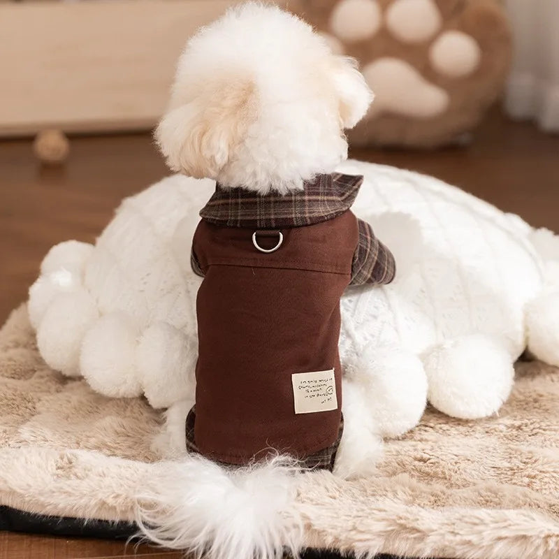 Plaid Pet Outfit