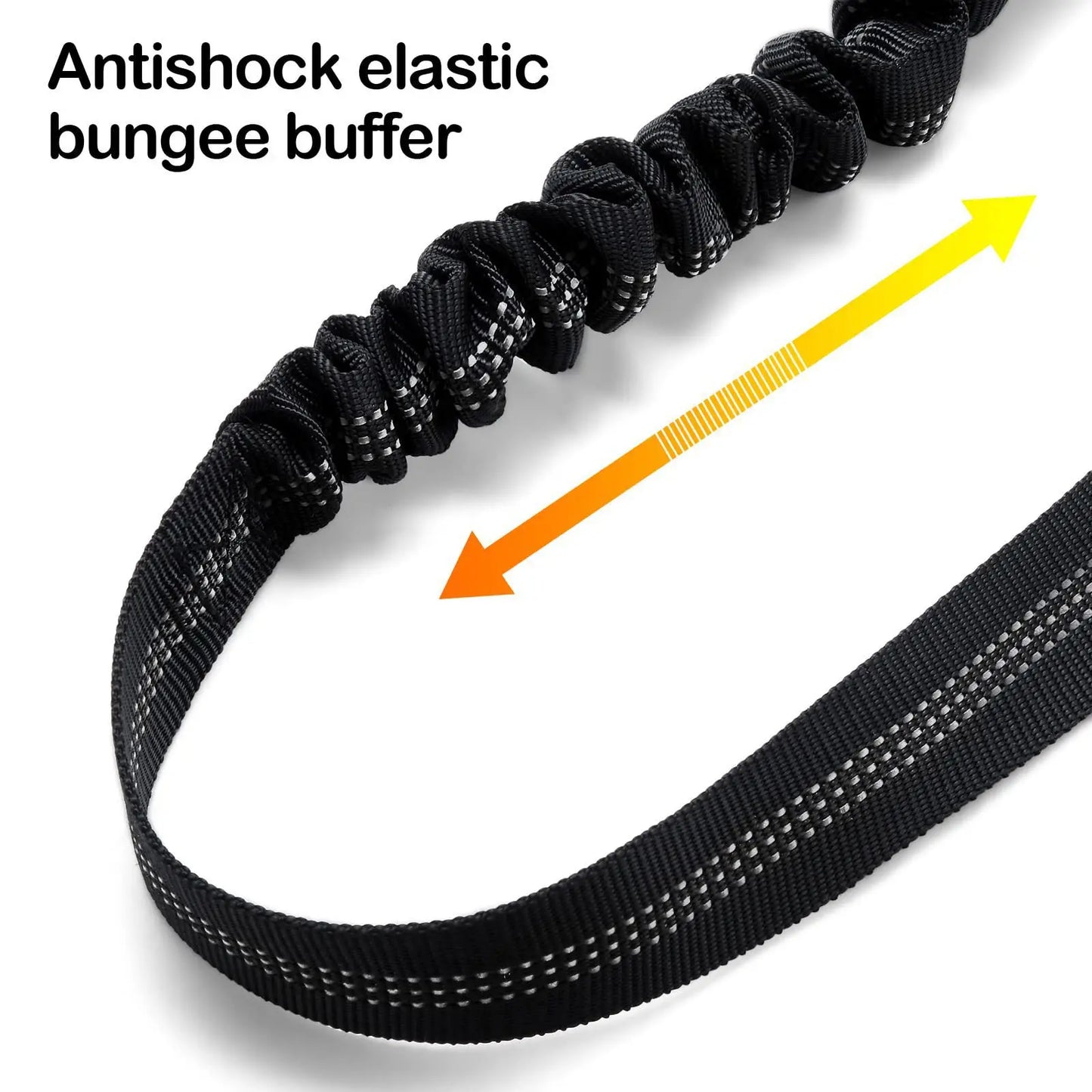 2-in-1 Adjustable Dog Car Seat Belt & Safety Leash