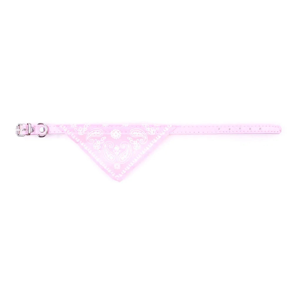 Printed Pet Bandana Collar