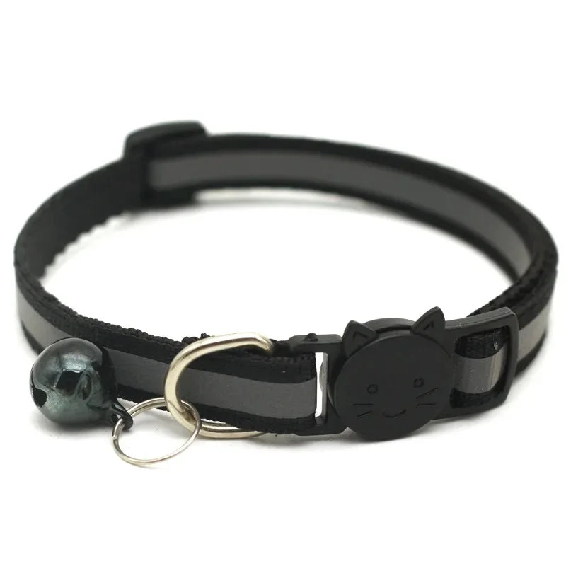 Adjustable Cat Collar with Bell