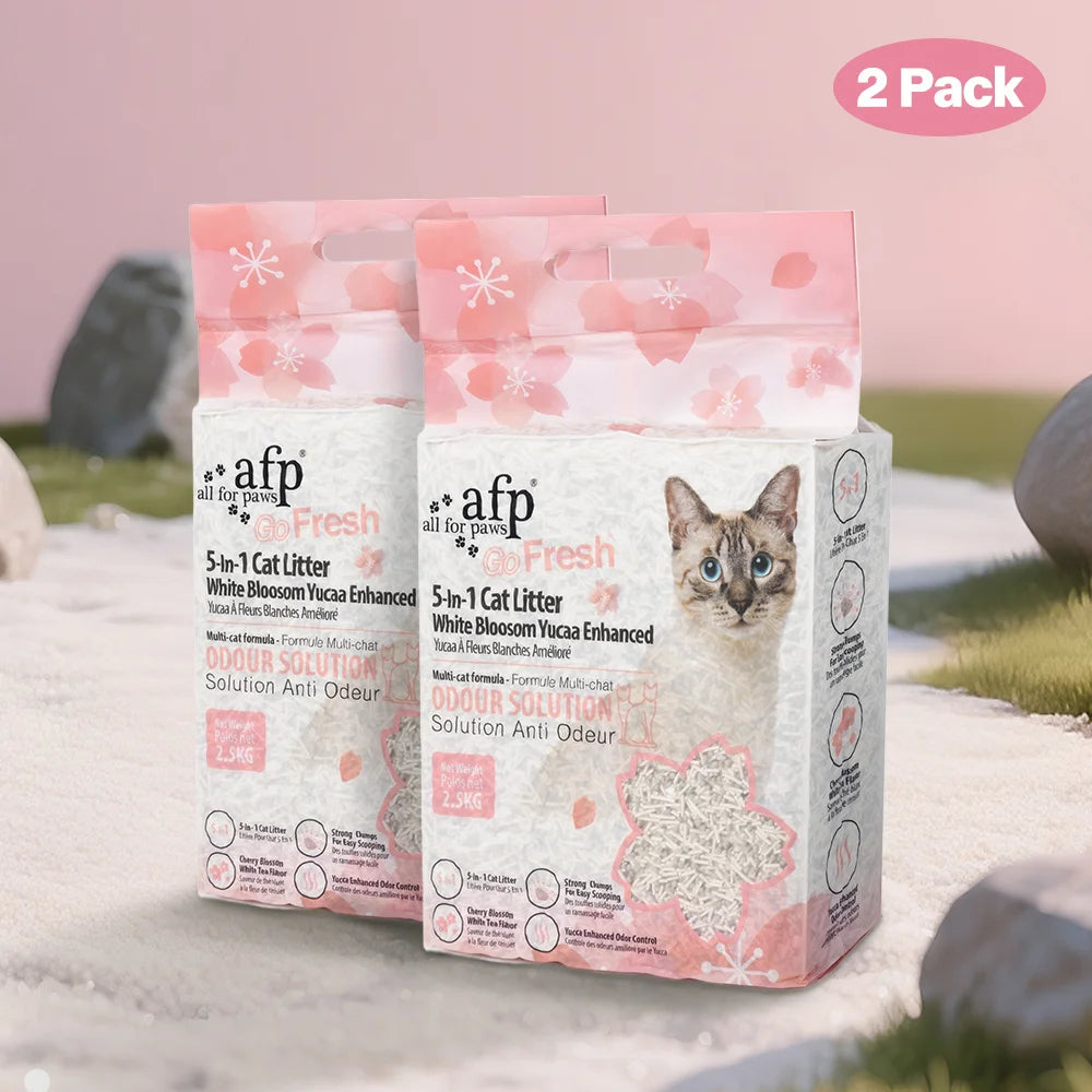 Tofu Cat Litter 5-in-1 Low Dust Odor Control