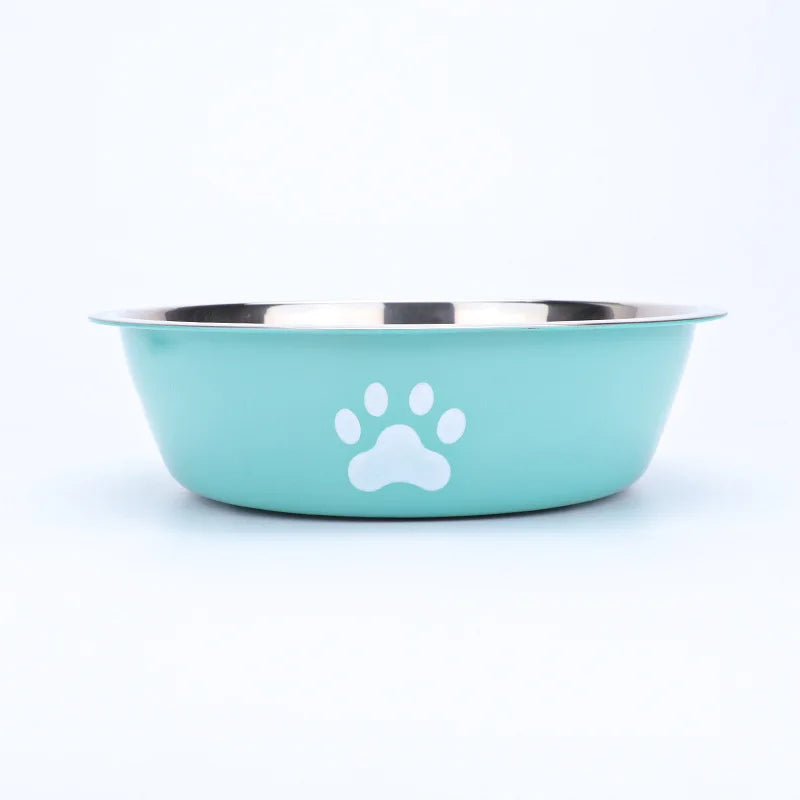 1Pcs Premium Stainless Steel Pet Food & Water Bowl