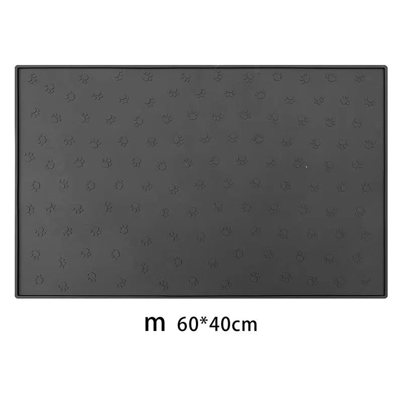 Silicone Waterproof Non-Slip Pet Feeding & Litter Mat