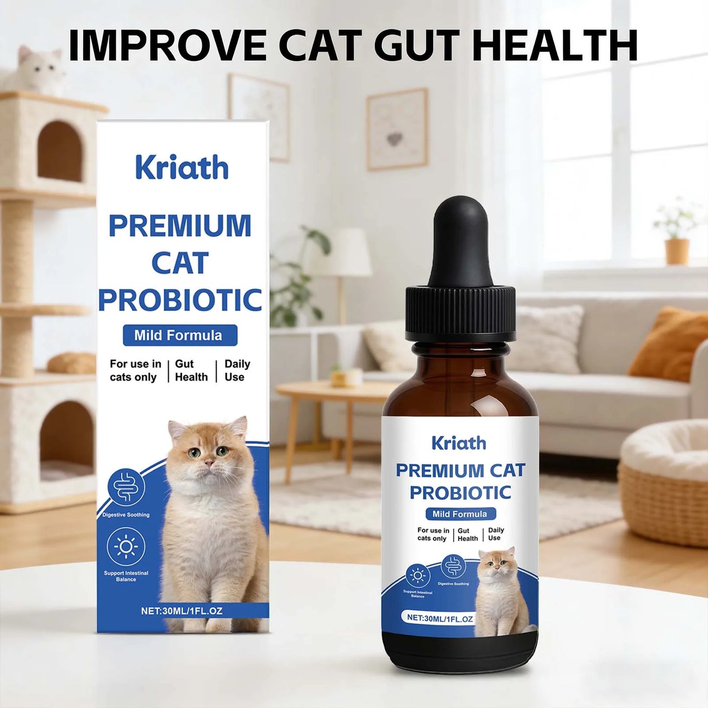 Cat Probiotic Digestive Drops