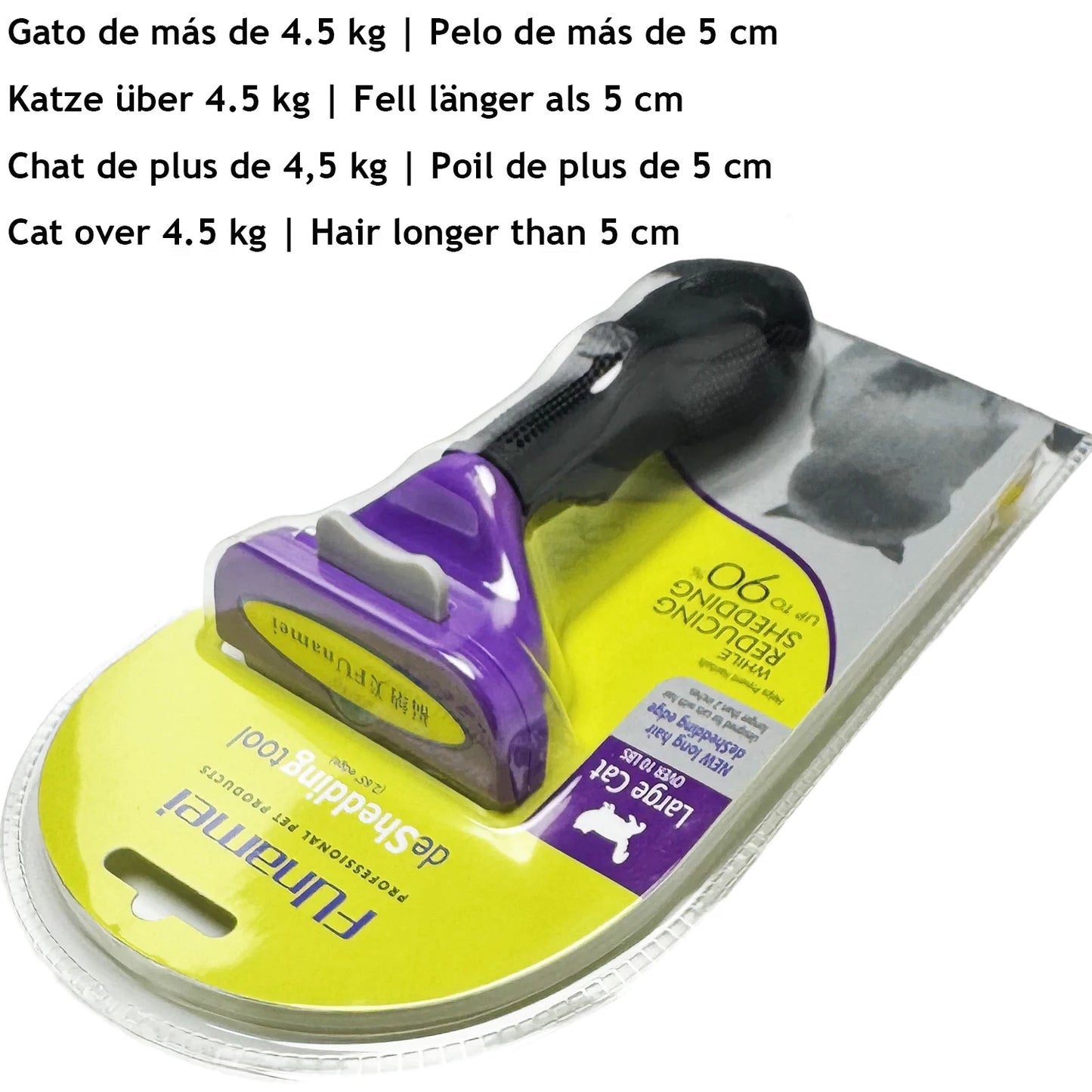 Pet Grooming Brush & Knot Remover Comb