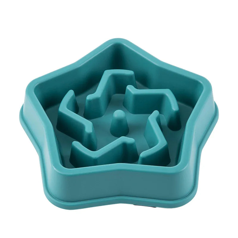 Non-Slip Slow Feeder Bowl for Dogs & Cats