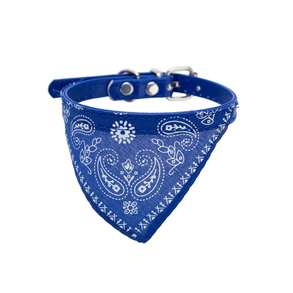 Printed Pet Bandana Collar