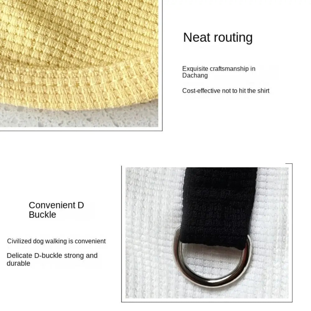 Soft Cotton Pet Vest