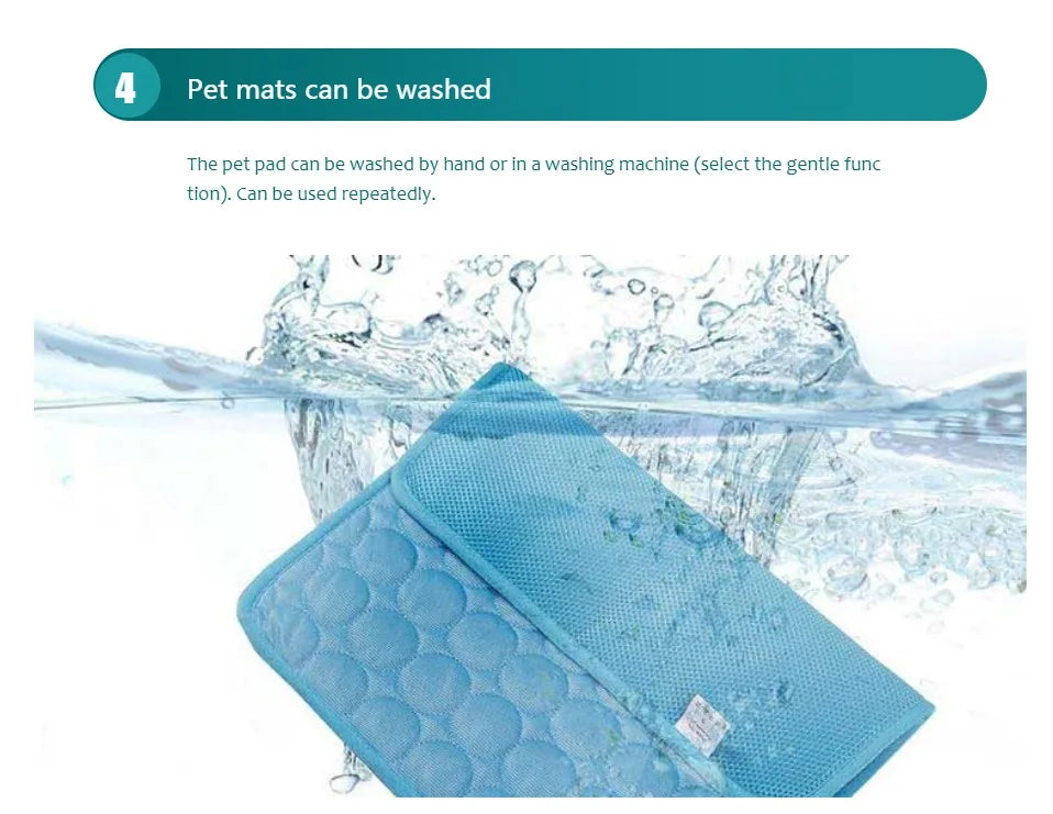 Cooling Pet Mat for Dogs & Cats